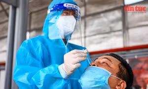 Hà Nội đề xuất mở 4 điểm test nhanh kháng nguyên cho lái xe chở hàng