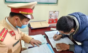 Xử lý các 'cò mồi' tranh giành khách tại chùa Hương
