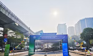 Tạm dừng tàu Metro Nhổn trong 7 tiếng để tổ chức lễ vận hành thương mại