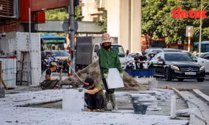 Hà Nội sẽ đánh giá lại chủ trương, chất lượng `lát đá vỉa hè`