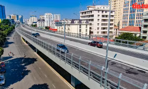 Thông xe vành đai 2 đoạn Ngã Tư Sở - Ngã Tư Vọng