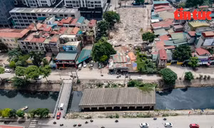 Ảnh 360 độ: Cầu Sông Lừ đến bao giờ mới có được hình hài?