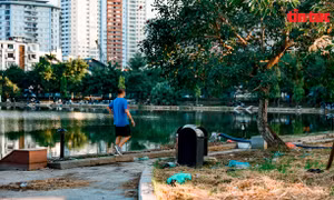 Công viên hồ điều hoà gần nghìn tỷ đồng nhếch nhác sau 3 năm sử dụng