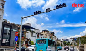 Toàn tuyến mở rộng đường Âu Cơ-Nghi Tàm sắp về đích