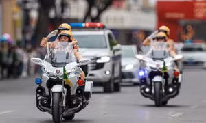 Phân luồng giao thông phục vụ Đại hội Thi đua yêu nước toàn quốc
