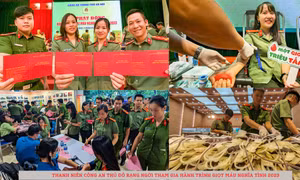 10 dấu ấn nổi bật của Tuổi trẻ Công an Thủ đô