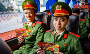 Ngày 13/01, Đoàn thanh niên Học viện Cảnh sát nhân dân đã tổ chức thành công Chương trình “Chuyến xe về quê ăn Tết” năm 2023.