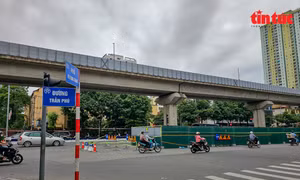 Hà Nội: Điều chỉnh giao thông tại đường Trần Phú (quận Hà Đông)