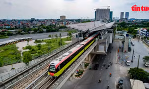 Tuyến Metro Nhổn-Ga Hà Nội sẽ vận hành thương mại vào ngày 9/8/2024 