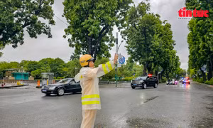 Giao thông Hà Nội đã trở lại bình thường sau bão Yagi