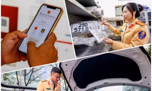 Chi tiết các điểm đăng ký, cấp biển số xe ở Hà Nội