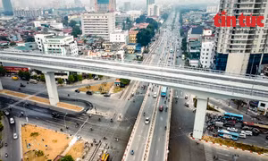 Vành đai 2 trên cao Hà Nội sẽ thông xe ngày 11/1/2023