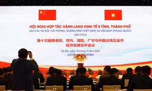 Khai mạc Hội nghị hợp tác 5 tỉnh, thành Việt Nam - Trung Quốc