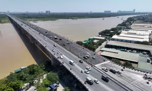 Cầu Vĩnh Tuy 2 được bàn giao cho Sở Giao thông Vận tải Hà Nội