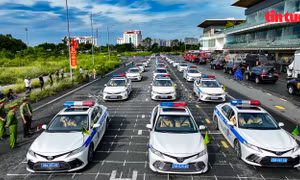 Hà Nội phân luồng giao thông phục vụ chuỗi sự kiện lớn