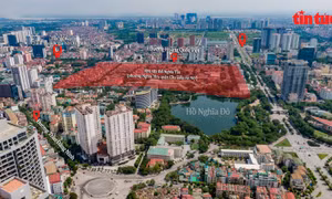 Ảnh 360: Cận cảnh 'chuồng cọp' ở Hà Nội tăng giá chóng mặt sau quy hoạch 1/500
