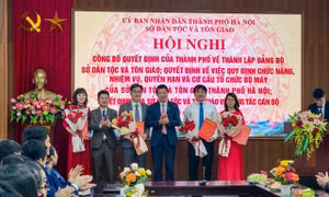 Thành lập Đảng bộ Sở Dân tộc và Tôn giáo Hà Nội