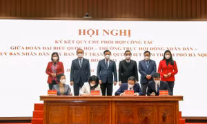 Hà Nội: Ký kết Quy chế phối hợp công tác giai đoạn 2021-2026