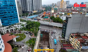 Sẵn sàng khởi động robot đào hầm tuyến Metro Nhổn-ga Hà Nội