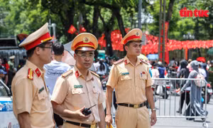Hà Nội: Bắt đầu cấm đường phục vụ Tổng hợp luyện lần 2