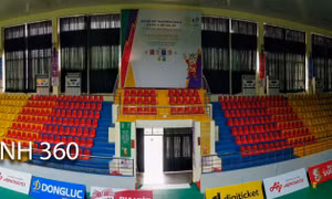 Ảnh 360: Nhà thi đấu Đan Phượng sẵn sàng phục vụ SEA Games 31