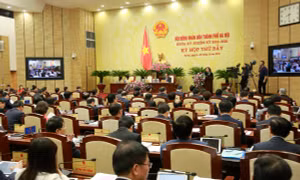 Thành phố Hà Nội lấy phiếu tín nhiệm 36 chức danh do HĐND bầu