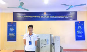 Nam sinh người Sán Dìu vươn lên từ học kỹ năng nghề