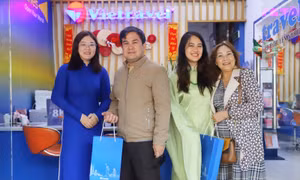 Du khách hào hứng trải nghiệm ngày hội ‘Tết xưa, Tết nay’ cùng Vietravel