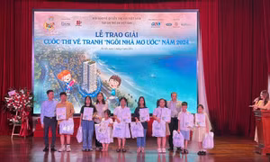 Trao giải cuộc thi vẽ tranh ‘Ngôi nhà mơ ước’ năm 2024: Vinh danh tài năng nhí