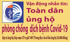 Nhà mạng miễn cước khi nhắn tin ủng hộ COVID-19