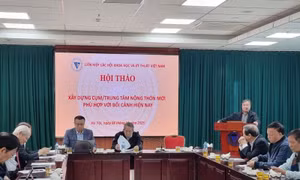 Quy hoạch cụm, trung tâm nông thôn mới gắn công nghệ chế biến nâng giá trị nông sản