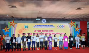Hà Nội có thêm 15 làng nghề và 104 sản phẩm OCOP đạt 4 sao 