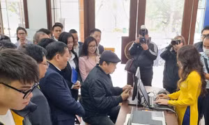Hà Nội khai trương mô hình Đại lý Dịch vụ công trực tuyến đầu tiên