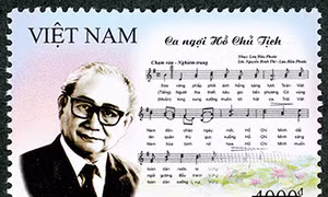 Giới thiệu bộ tem ‘Kỷ niệm 100 năm sinh nhạc sỹ Lưu Hữu Phước’