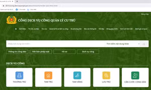Lao động tự do đăng ký tạm trú trực tuyến như thế nào?