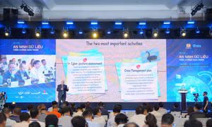 Trung tướng Nguyễn Minh Chính, Cục trưởng Cục An ninh mạng và Phòng chống tội phạm sử dụng công nghệ cao (Bộ Công an), Phó Chủ tịch thường trực Hiệp hội An ninh mạng quốc gia thông tin về tình trạng mua bán dữ liệu trên không gian mạng