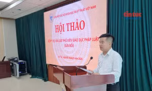 Đề xuất sớm thành lập Hội đồng phổ biến pháp luật cấp xã 