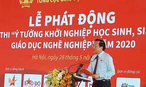 Phát động cuộc thi ‘Ý tướng khởi nghiệp học sinh, sinh viên giáo dục nghề nghiệp’