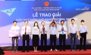 Dự án ‘Máy đo huyết áp qua smartphone’ đoạt giải Nhất ý tưởng khởi nghiệp Startup Kite 2022