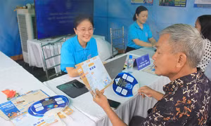 Tuyên truyền chính sách BHXH, nhận lương hưu, trợ cấp qua tài khoản tại Nam Định