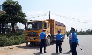 Sau kiểm tra xử lý, xe quá khổ, quá tải giảm hẳn