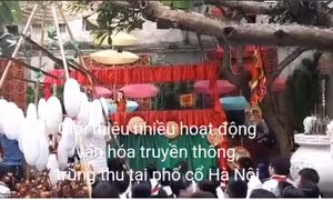 Giới thiệu cách làm đồ chơi truyền thống tại phố cổ Hà Nội