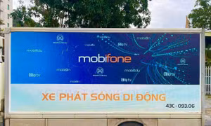 Điều động xe phát sóng lưu động đến các điểm trọng yếu chưa khôi phục thông tin liên lạc