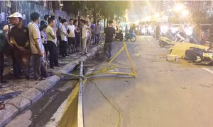 Quận Thanh Xuân xác định nguyên nhân khung sắt công trình rơi khiến 1 người chết