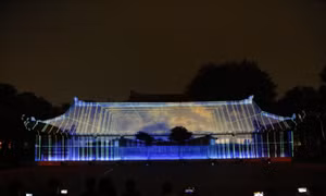 Công nghệ 3D Mapping cho phép tổ chức các tour du lịch độc đáo vào ban đêm