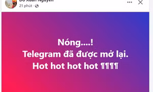 Telegram truy cập được trở lại ở Việt Nam