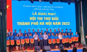 363 thí sinh tham dự Hội thi thợ giỏi thành phố Hà Nội năm 2023