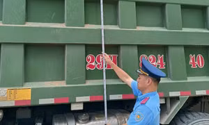 Hà Nội mở cao điểm kiểm tra, xử lý vi phạm về tải trọng phương tiện