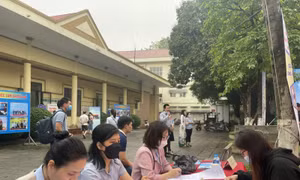 Hơn 1.200 chỉ tiêu tuyển dụng tại phiên giao dịch việc làm lưu động tại huyện Mê Linh, Hà Nội