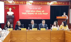 Văn hóa công sở góp phần đáp ứng yêu cầu của công cuộc cải cách hành chính